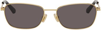 Bottega Veneta Rectangular Sunglasses BV1300S-001