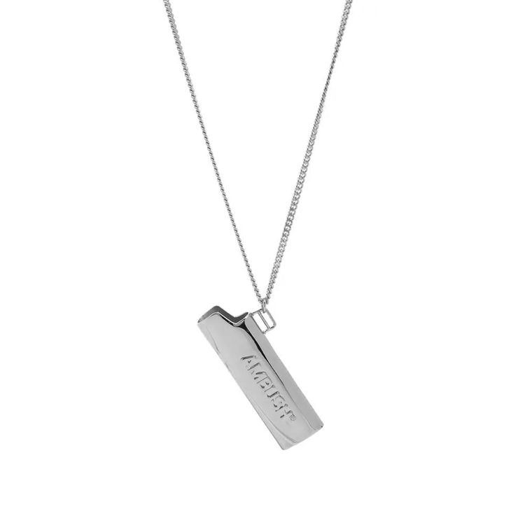 Necklace Ambush Lighter Case Necklace Silver BMOB099F22BRA0017200