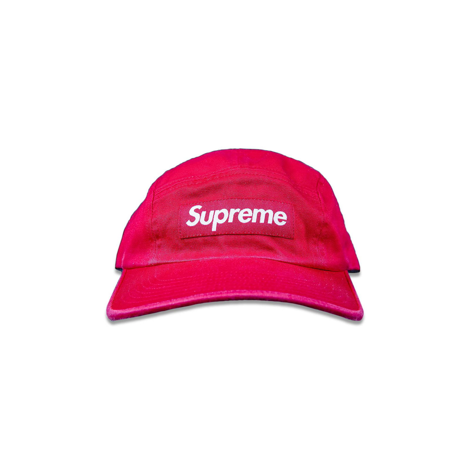 Buy Supreme Washed Chino Twill Camp Cap 'Red' - SS22H106 RED - Red