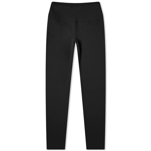 Leggings Sporty & Rich Serif Logo Ribbed Leggings LEAW2312BK-BLK