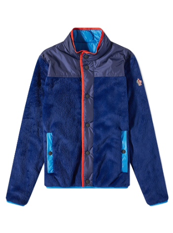 Moncler Grenoble Reversible Polartech Fleece Jacket Blue 8G000-07-899ML-P77