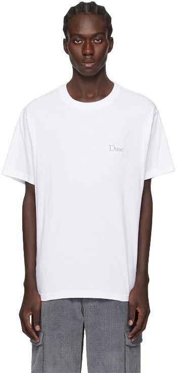Dime Classic T-Shirt DIMEHO2334WHT