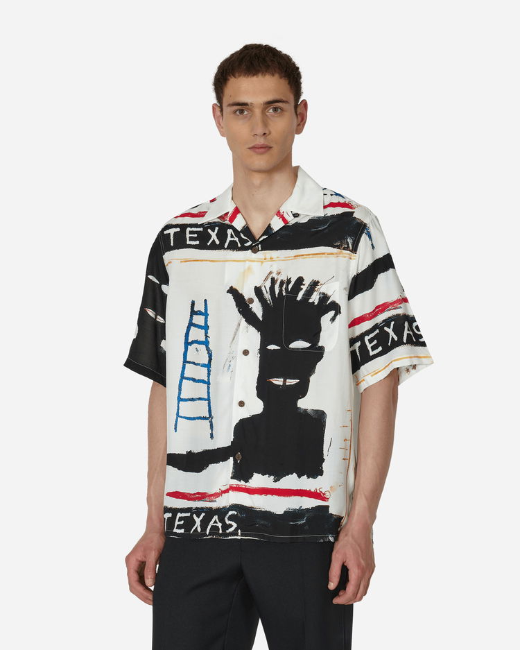 Shirt WACKO MARIA Jean-Michel Basquiat Hawaiian Shirt BASQUIAT-WM