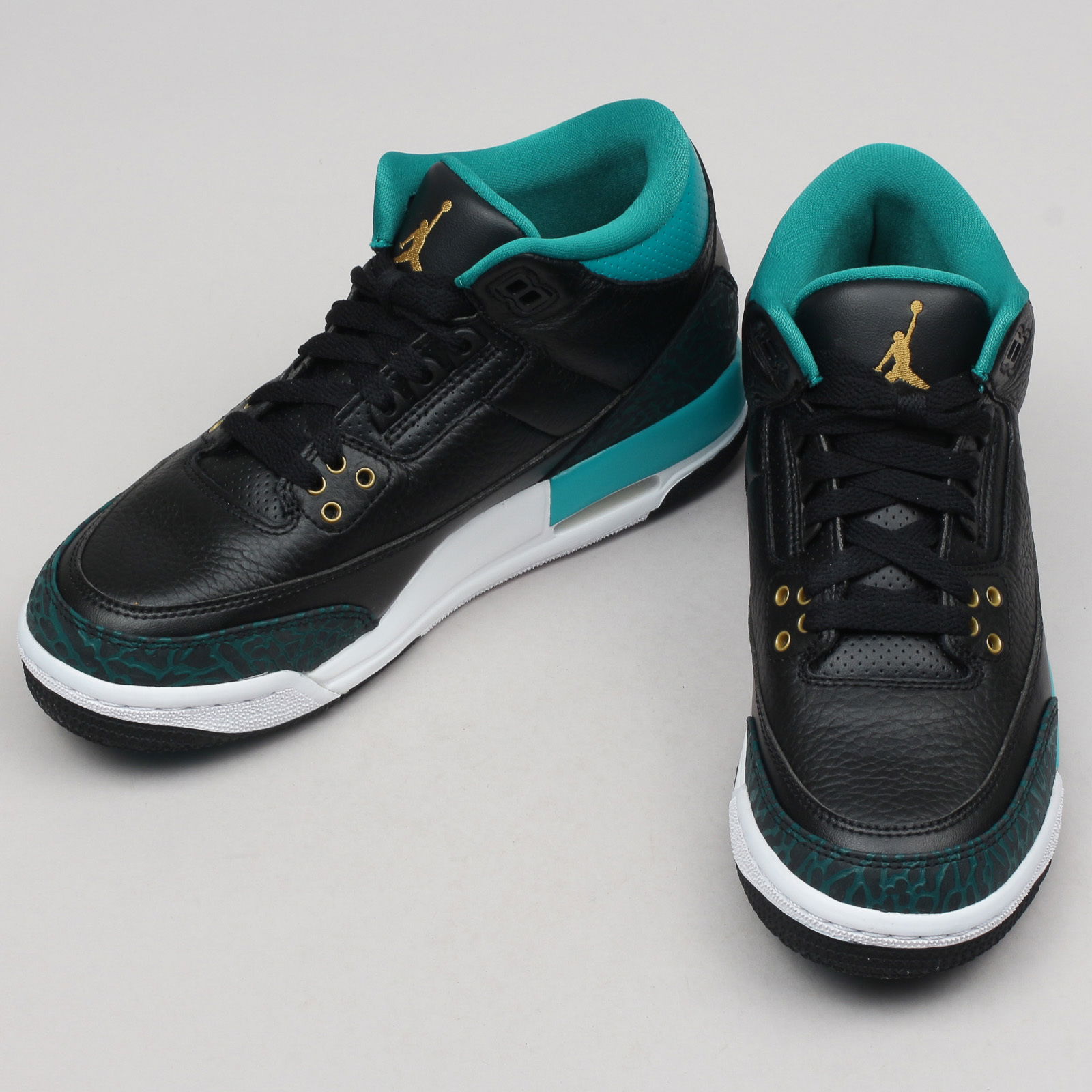 Jordan 3 Retro Rio Teal (GS) Kids' - 441140-018 - US