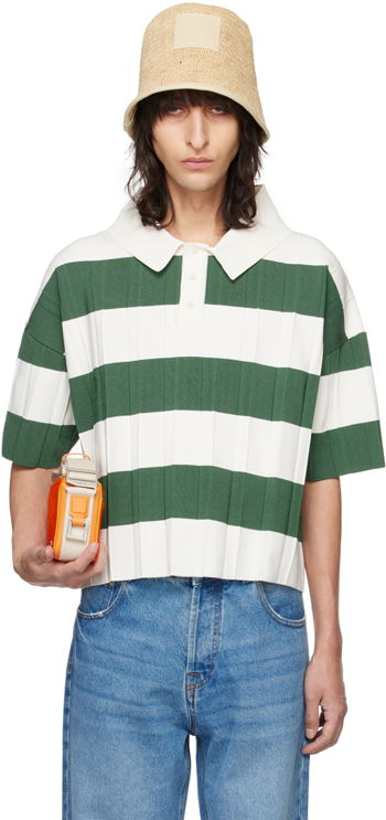 Jacquemus Les Sculptures 'Le polo Bimini' Polo Tee 24E245KN426-2378