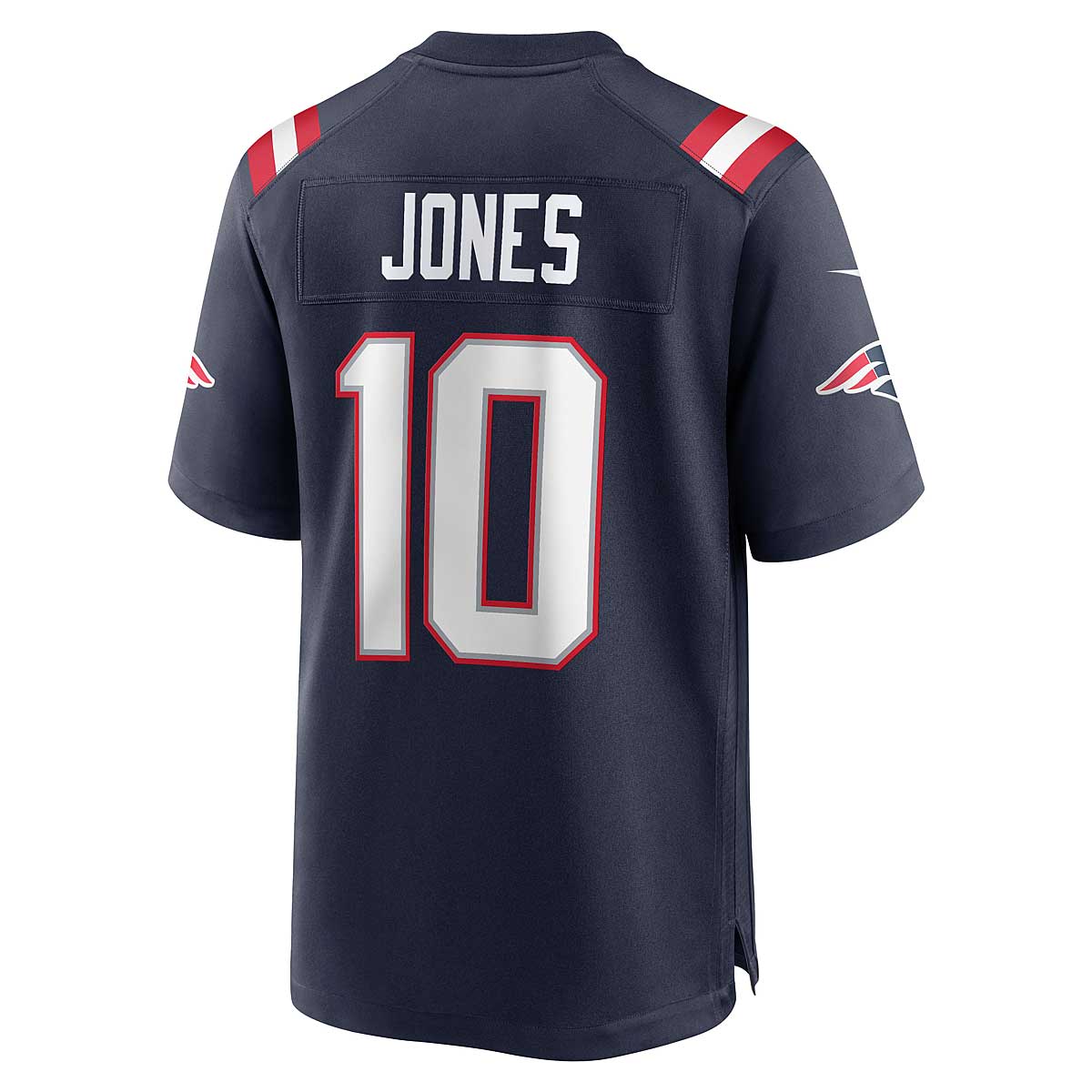 Jersey Nike NFL New England Patriots Mac Jones 10 Home Game Jersey  67NM-NPGH-8KF-3NA