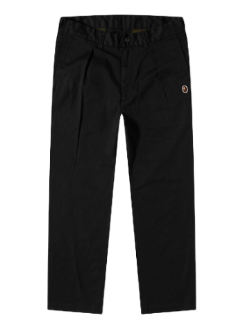 BAPE One Point Loose Fit Chino Black 001PTJ301002M-BLK