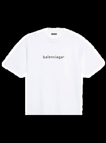 BALENCIAGA - Copyright Medium Fit T-Shirt Black