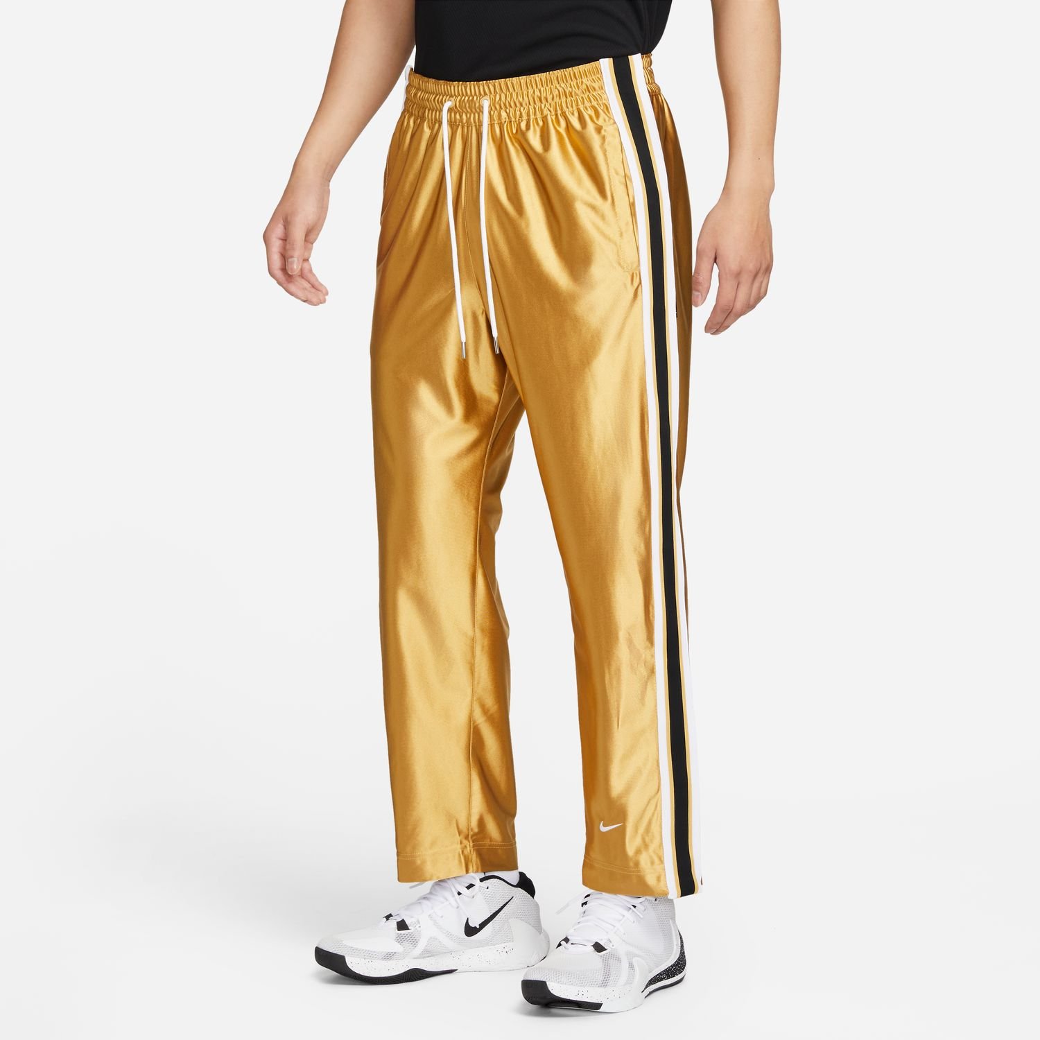 Nike, Pants, Vintage Nike Basketball Tear Away Pants Warm Up Breakaway  Snap Size Xl Navy Gold