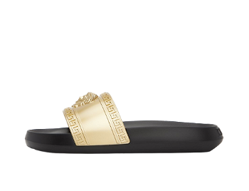 Versace Medusa Slides "Gold Black" 1008733 DGOLG