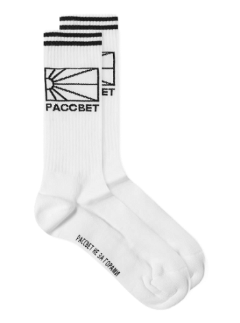 PACCBET Logo Socks PACC12K015-WH