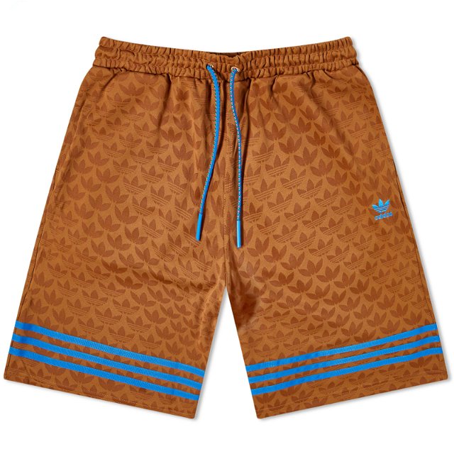 adidas Originals Monogram Swim Shorts - Blue