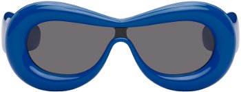 Loewe Inflated Goggle Sunglasses LW40099I@0090A