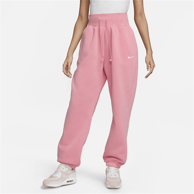 Nike Sportswear PHOENIX FLEECE PANT - Tracksuit bottoms - pinksicle/pink 