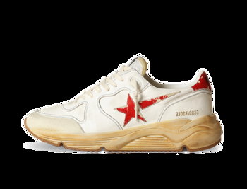 Golden Goose Running Sole White Red GMF00126.F003460.10575