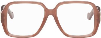 Loewe Brown Square Glasses LW50041I