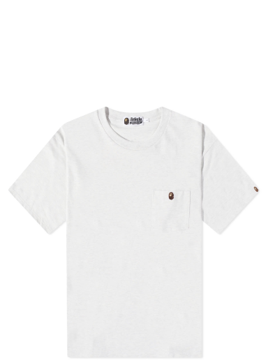One Point Pocket T-Shirt Grey