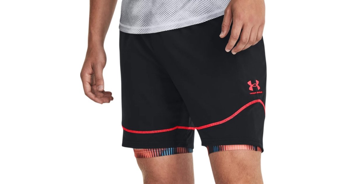 Under Armour Men's Baseline 5 Shorts - Black, MD