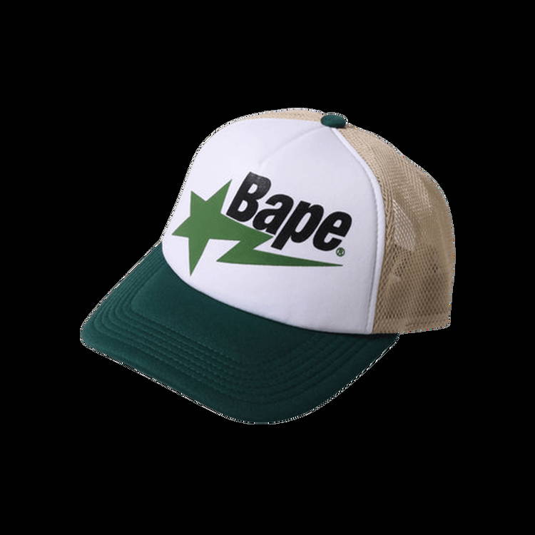 Cap BAPE Sta Mesh Cap 1I30 180 019 GREEN | FLEXDOG