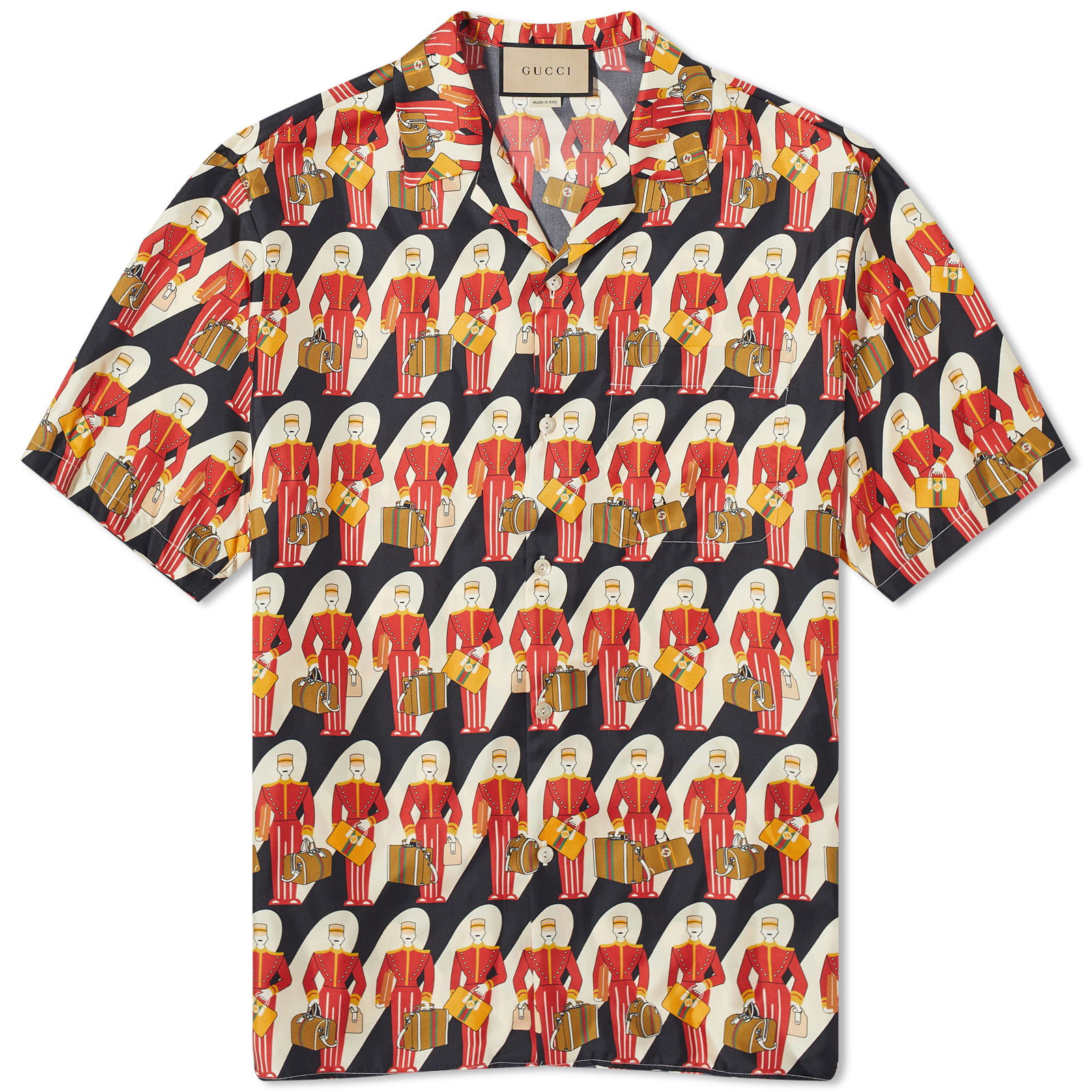 Gucci Men's Hawaiian Vacation Shirt