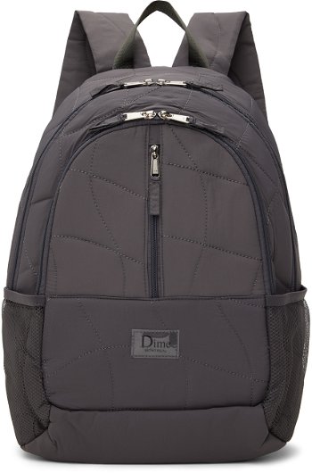 Dime Gray Quilted Backpack DIMESSP2447CHR