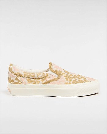 Vans Slip-on Reissue 98 Groovy Floral Shoes (groovy Floral Peach) Unisex Pink, Size 2.5 VN000CTCBOD