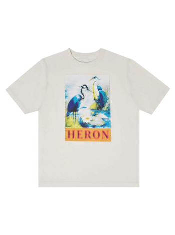 HERON PRESTON Halftone Heron Short-Sleeve Tee HMAA032F22JER0140146