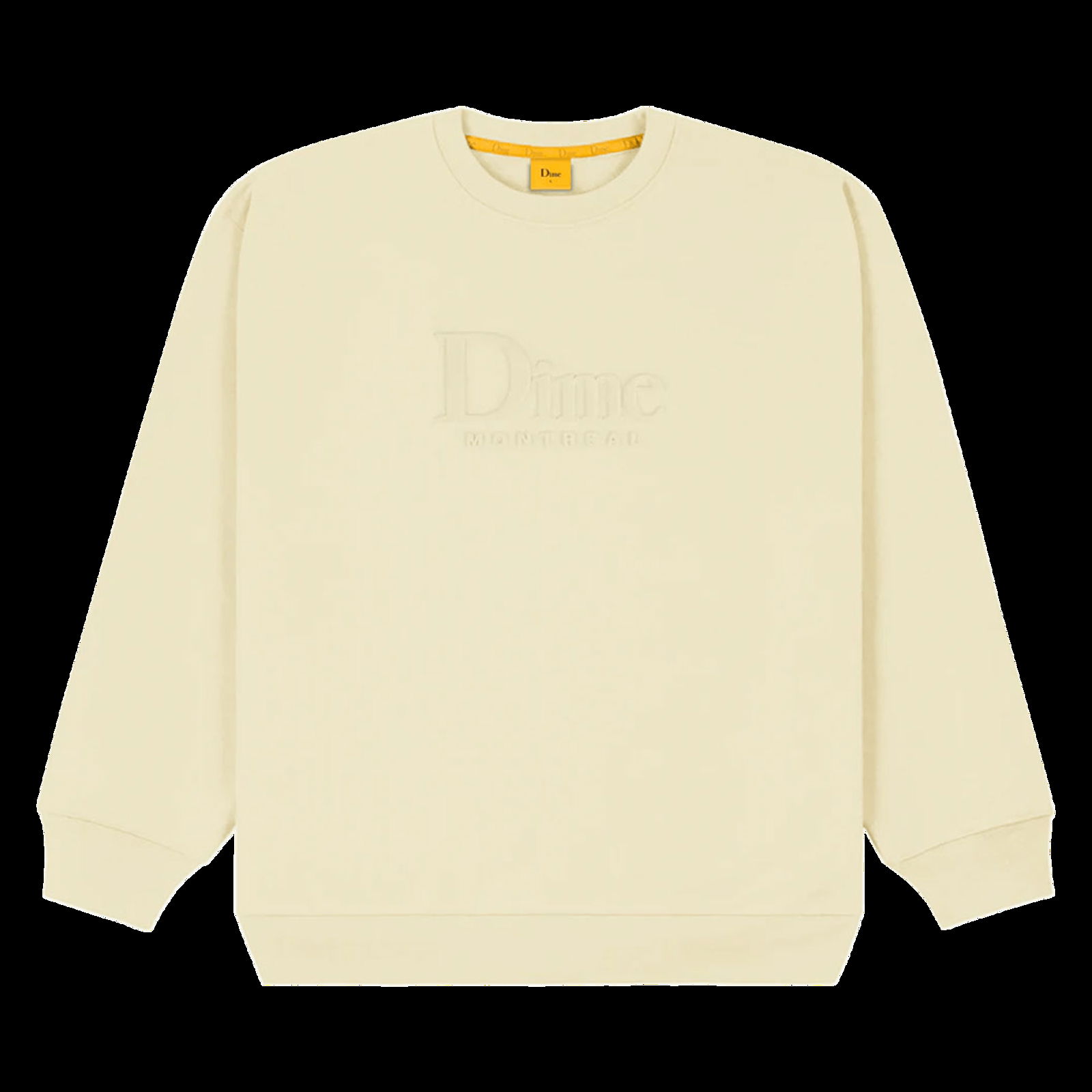 Sweatshirt Dime Classic Embossed Crewneck DIMESP13CRE | FLEXDOG