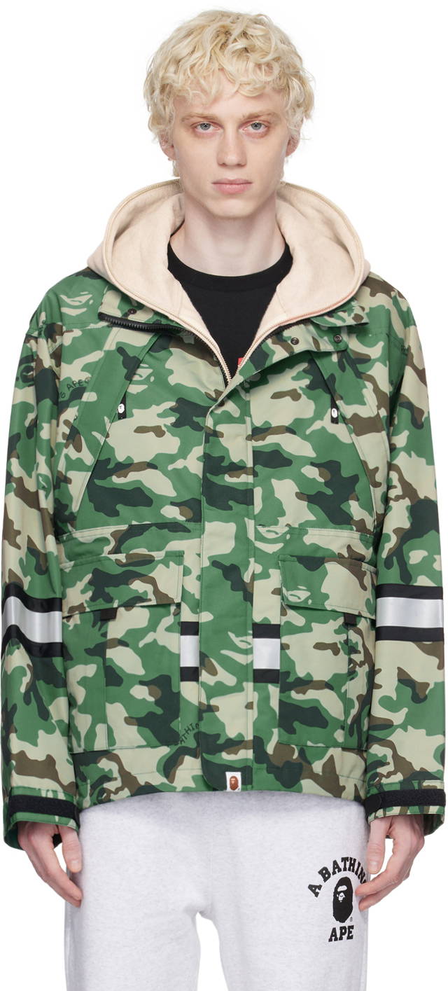 Jacket BAPE Woodland Camo Jacket 001LJJ301003M | FLEXDOG