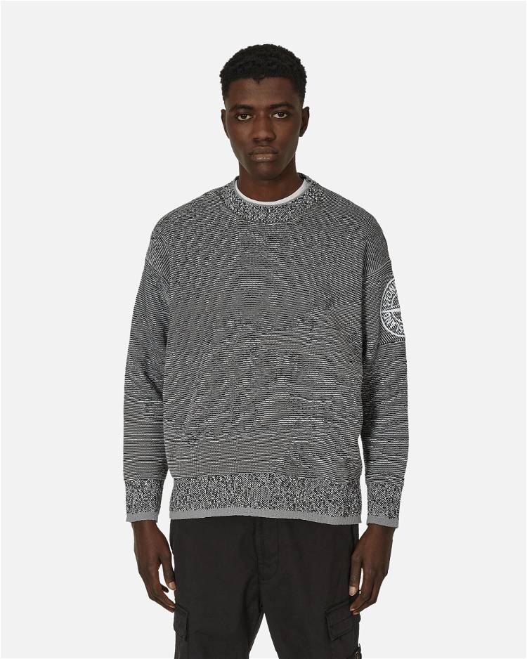 Sweater Stone Island Cotton Nylon Mock Neck Sweater 8015512D5 