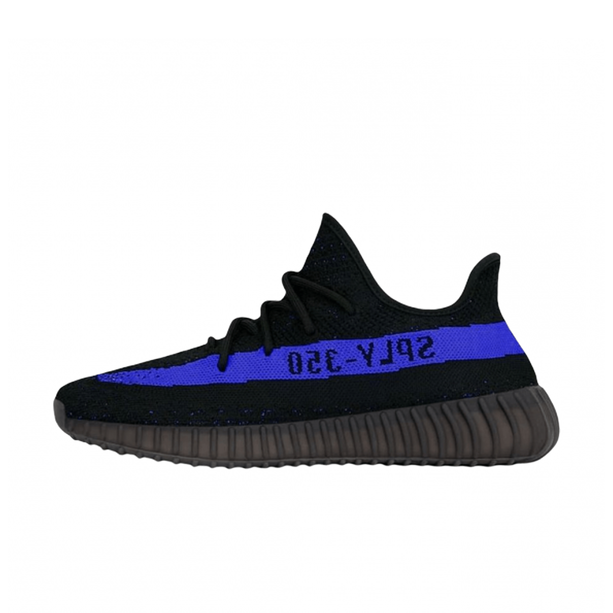 yeezy 350 black and blue