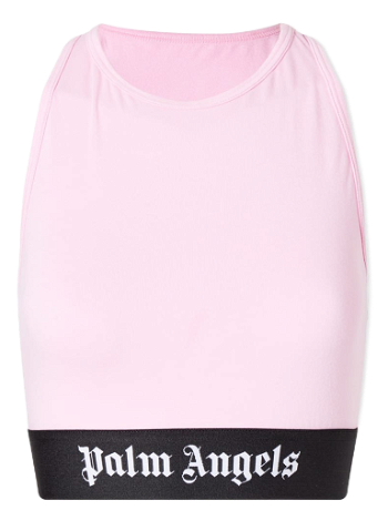 Classic Logo Bra in pink - Palm Angels® Official