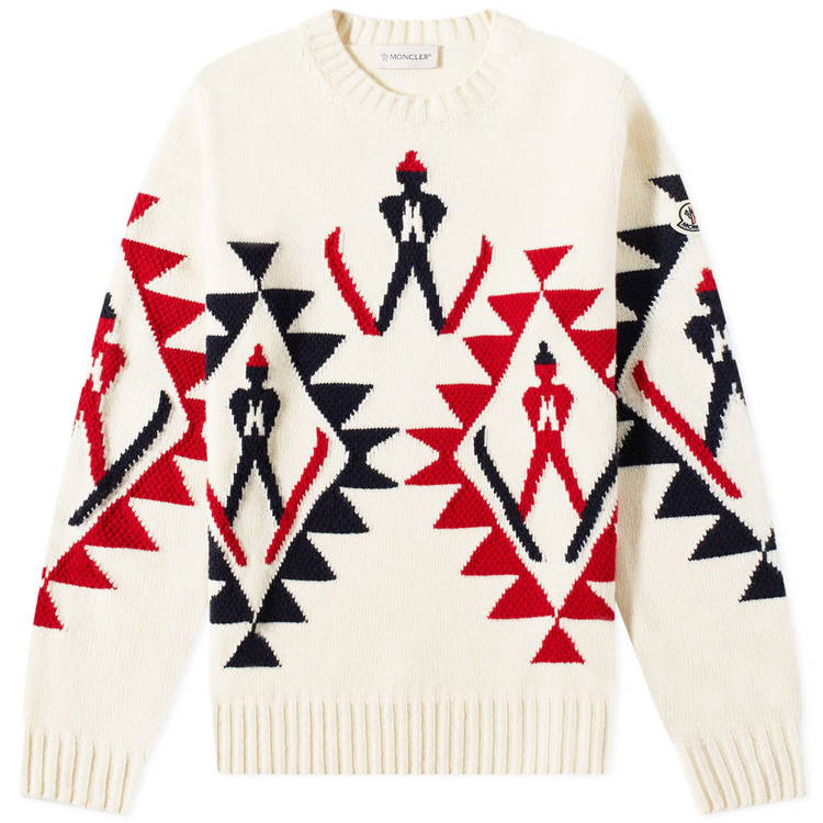 Skiier Intarsia Crew Knit