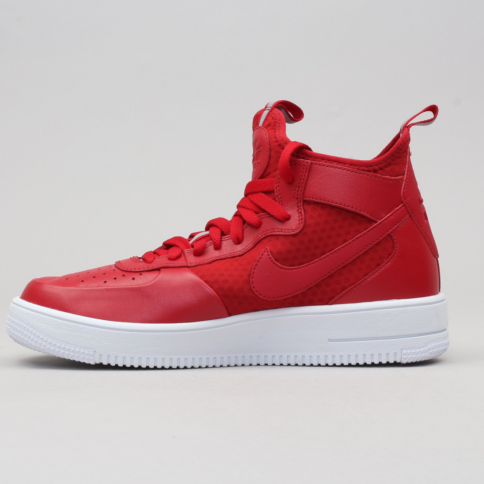 Nike Air Force 1 Mid Athletic Club White Red