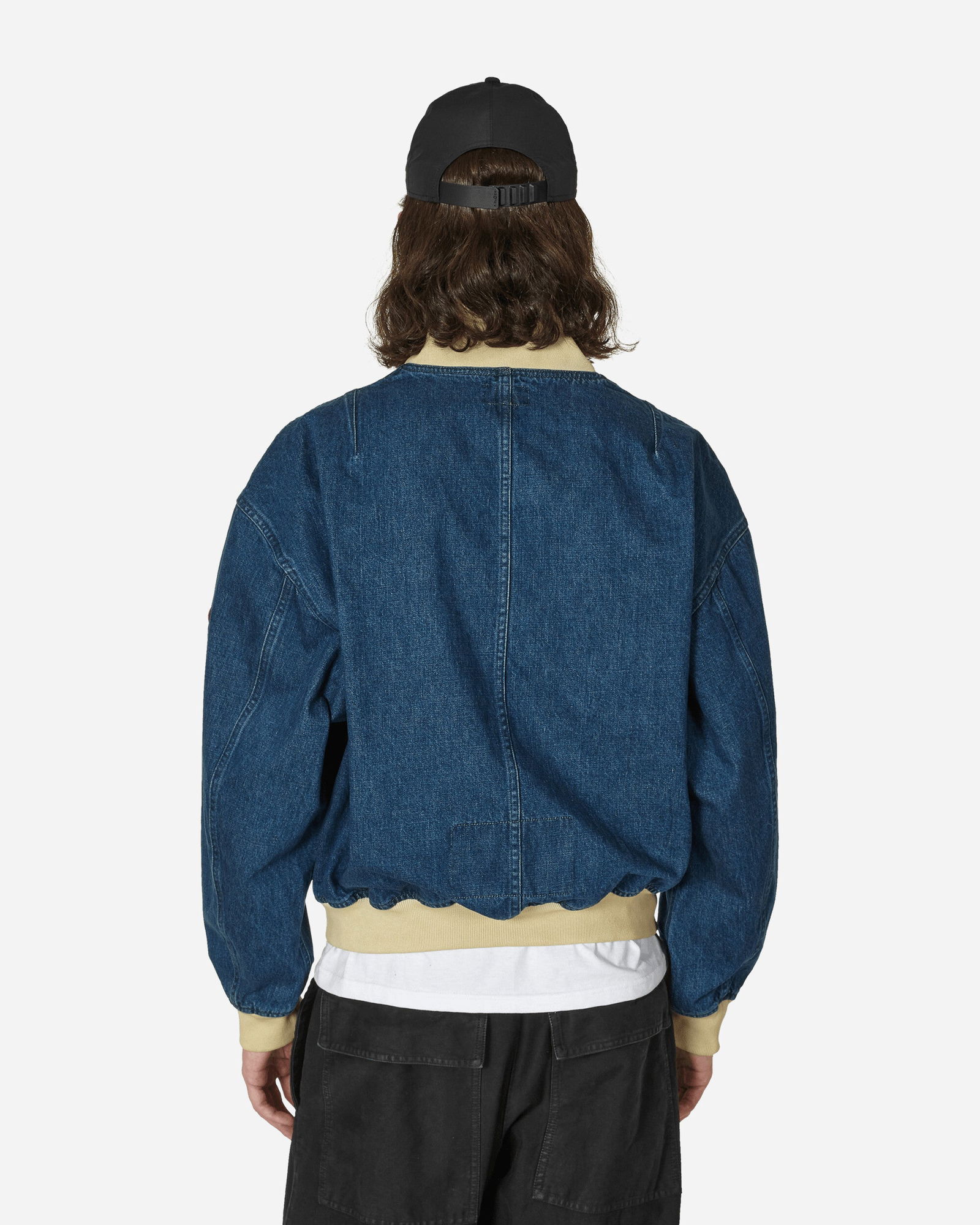 Jacket Cav Empt Washed Denim Zip Jacket CES24JK21 001 | FLEXDOG