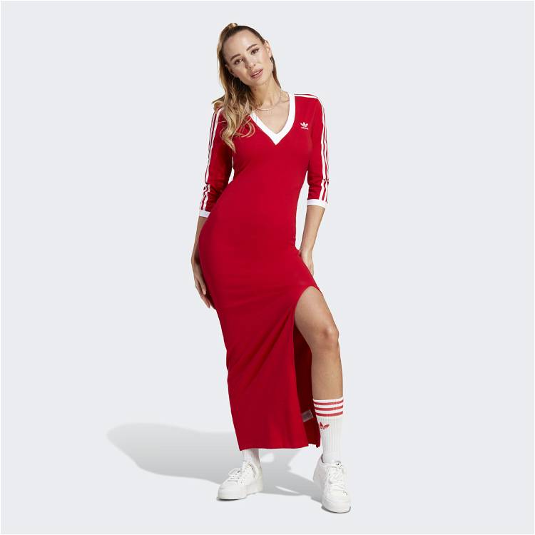 Dress adidas Originals Adicolor Classics 3-Stripes Maxi Dress II0750 |  FLEXDOG