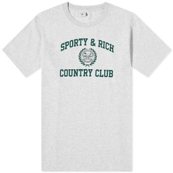 Sporty & Rich Varsity Crest T-Shirt TSAW2339HG