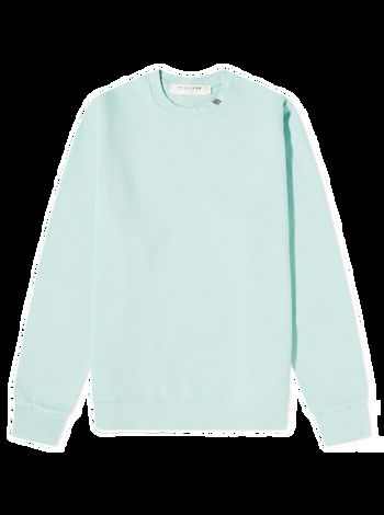 Ada Floral Intarsia Knitted Sweater - Minty Green