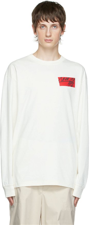 Moncler Genius 2 1952 Printed Long Sleeve T-Shirt H20928D00008M2326