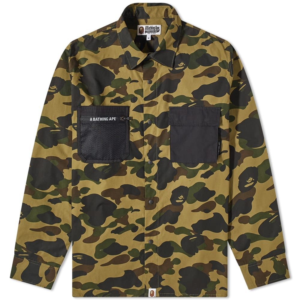1st Camo Outdoor Detail Pocket Relaxed Fit Shi Green