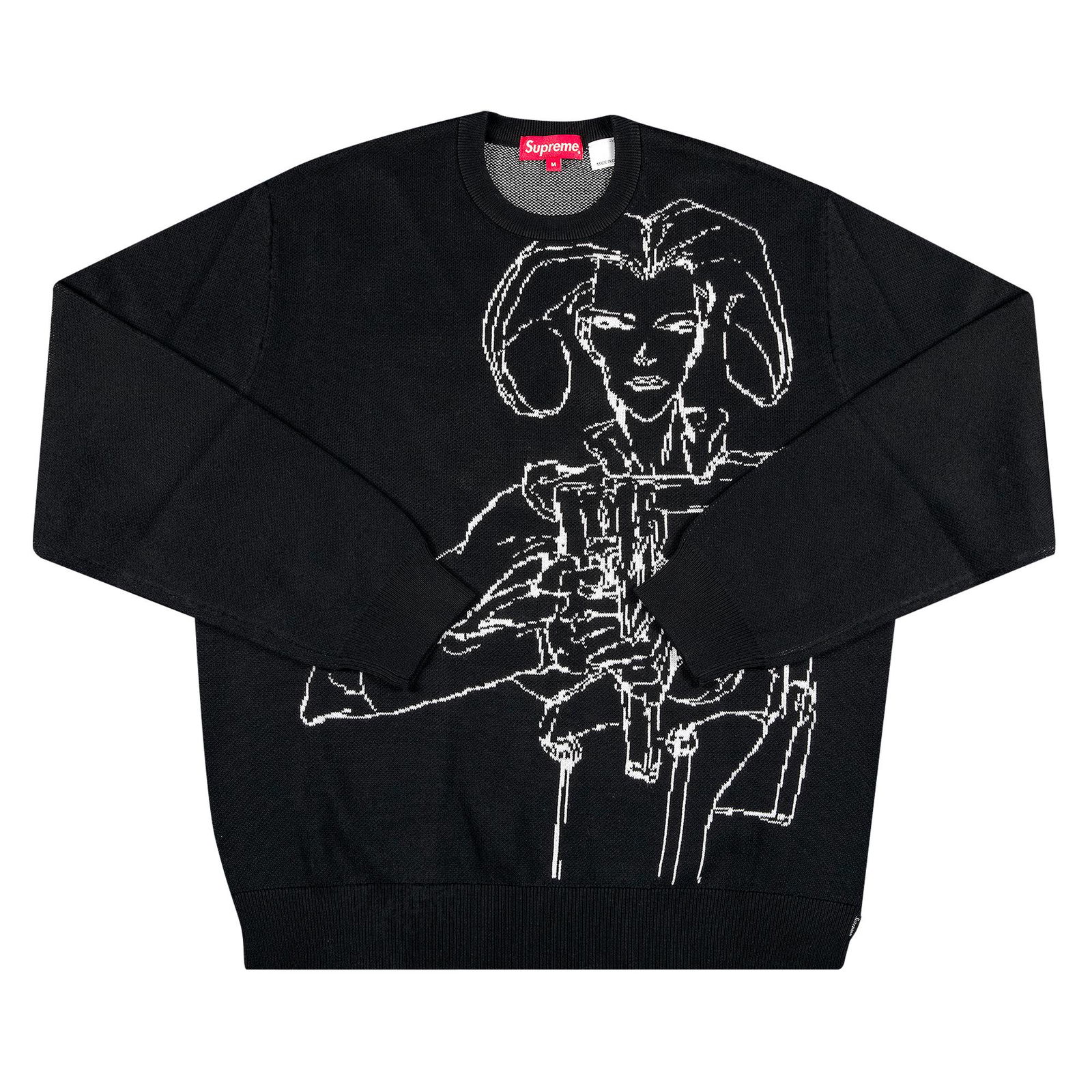 Sweater Supreme Aeon Flux Sweater SS22SK5 BLACK | FlexDog