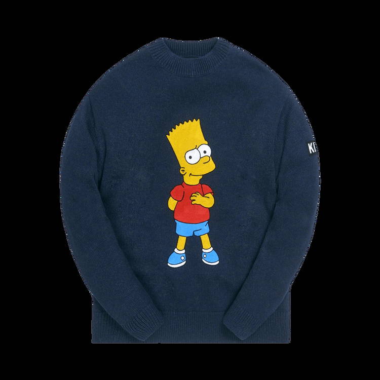 Sweater KITH For The Simpsons Bart Intarsia Crewneck KH2583 102