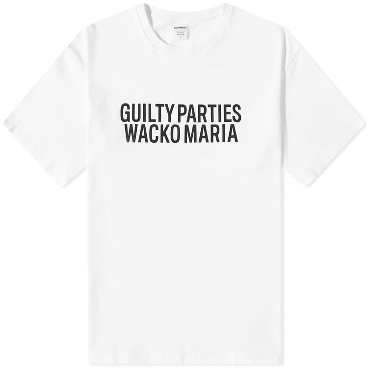 T-shirt WACKO MARIA Washed Heavy Weight Crew Tee 22FWE-WMT-WT01