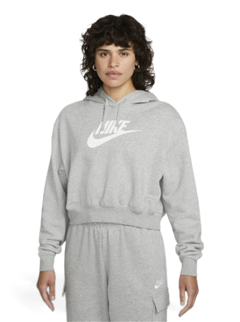 Nike Sportswear Club Fleece Oversized Crop Graphic Hoodie DQ5850-063