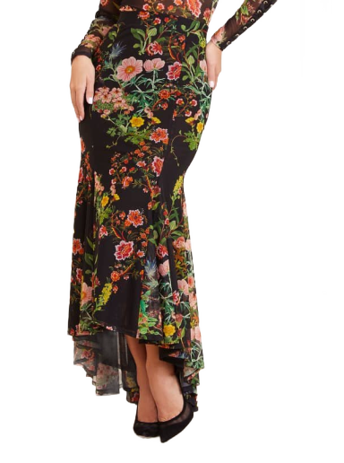Marciano All Over Print Long Skirt