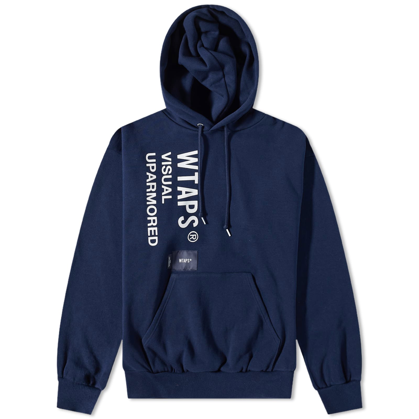 WTAPS VISUAL UPARMORED HOODY XL NAVY-