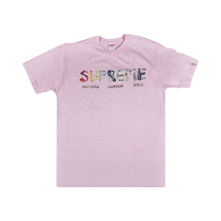 T-shirt Supreme Crystals T-Shirt SS18T49 PINK | FLEXDOG