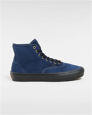 Vans Skate Authentic High Shoes (navy/black) Unisex Blue, Size 6 VN000CBQNGV