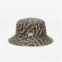 Patterned Tapered Bucket Hat camo
