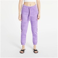 Printed Sweatpants Washed Purple